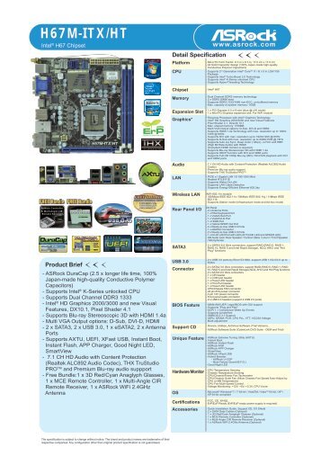 ASRock B75TM-ITX Intel Rapid Start Drivers (2019) ASRock B75TM-ITX Intel Rapid Start Driver Windows 7